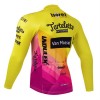 Wielershirt 2024 Tarteletto Isorex Lange Mouw - Geel